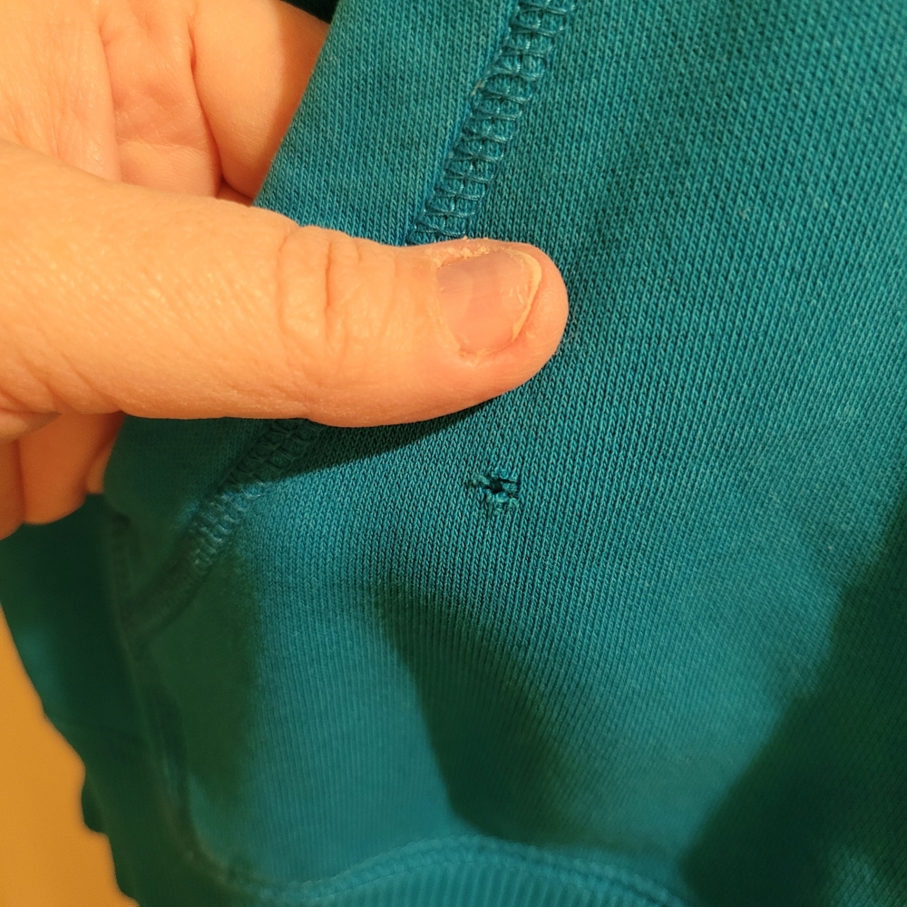 Nike Blue Zip-Up Hoodie - Picture 7 of 7
